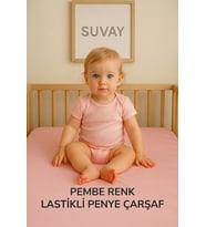 Bebek Lastikli Çarşaf %100 Pamuklu Penye Park Yatak 60x120 70x110 70x120 70x130 70x140