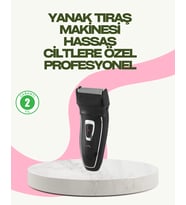 Darbelere Dayanıklı Kablosuz Erkek Tıraş Aleti