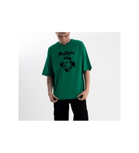 Unisex Macklemore Tshirt (Yeşil)