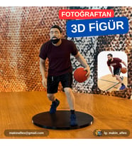 MakinaFleo Kişiye Özel 3D Sporcu Figürü (10cm)