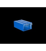 Hipaş Plastik - Çekmeceli Kutu (120x200x80 mm) - 401-A (Mavi)