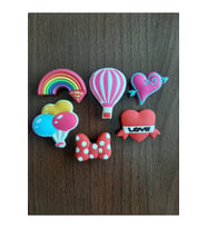 Terlik Süsü-terlik Tokası Balon-kalp 6'lı Set