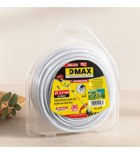3.3 mm Çelik Telli Yuvarlak Çim Biçme Tırpan Misinası 26 m