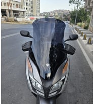 MOTOCAM Honda Forza 300 Ön Cam 2014-2017 Model 78cm Siyah Renkli 4mm Elcikli