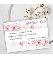 43 cici süsler organizasyon Marteniçka Kartı Cm 18 Adet Sadece Karttır
