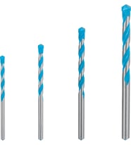 Bosch 4 X Expert Cyl-9 Multiconstruction Matkap Seti (Beton, Yumuşak Fayans, Ø 4-8 Mm, Profesyonel A (Çok Renkli)