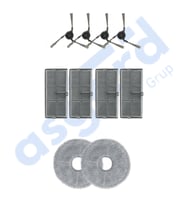 Dreame X40 MASTER-X40 ULTRA-L40 ULTRA UYUMLU 4 Yan Fırça 4 Filtre 2 Mop