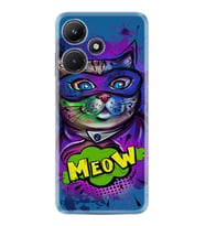 Infınix Hot 30i Kılıf Silikon Desen Özel Seri Super Meow 1715