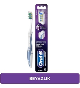 Oral-B Pro-3Dwhite Pulsar Beyazlık Pilli Diş Fırçası, Orta Sertlik