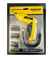 12V Rn3636 Akülü Vidalama Seti Uç Seti 3.5-3.9 Ah Darbesiz Aküsüz