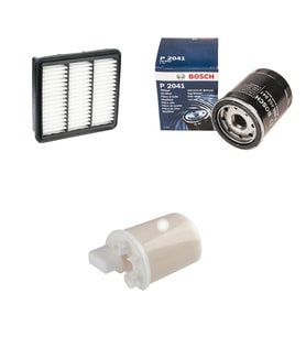 Bosch Filtre Bakım Seti Hyundai i30 1.6 122 Beygir 2009-2011 Benzinli Hava + Yağ f. + Yakıt Filtre Sardes