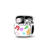 AirPods Kulaklık ve Kedicik Charm