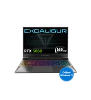 Excalibur G870 i7-13620H 16GB 1TB RTX5060 8GB 165Hz 15.6" W11H Gaming Laptop G870.1362-BF60A-C