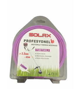 Solax Tırtıklı Tırpan Misinası 3,3 mm 45 Metre