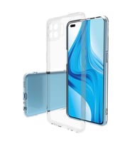 Oppo Reno 4 Lite Kılıf Şeffaf Silikon Hibrit Case (Renksiz)