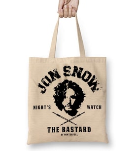 Jon Snow Night Watch Bez Çanta Uzun Saplı