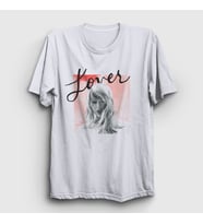 Presmono Unisex Beyaz Lover Taylor Swift T-Shirt 311890tt