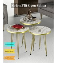 Orion 3'lü Zigon Sehpa