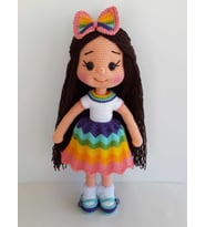 Karnaval Bebek Amigurumi Organik Oyuncak