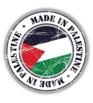Made In Palestine Filistin Araba Sticker Yapıştırması 17CM