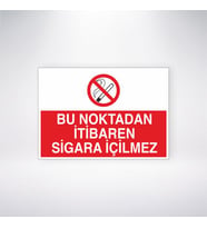 Bu Noktadan İtibaren Sigara İçilmez