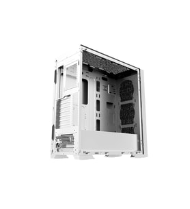 POWERBOOST PB-P1601BW 4-ARGB Fanlı Gaming EATX PC Kasası Beyaz