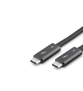 Type-C Thunderbolt 5 120 Gbps 240W 16K 60 Hz Şarj Ve Data Kablosu 1 M Siyah HDX7891