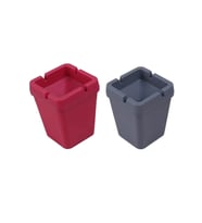 Kullan At Kokusuz Kare İkili Set Küllük Ev/ofis/araç 10x8x8 cm