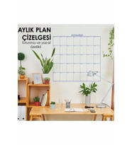 Aylık Plan 110x100cm + kalem