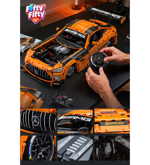 CaDA Master 1:8 Mercedes-AMG GT3 C64008W – 5466 Parça Premium