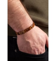 Unisex Kuka Bileklik, Ağaç Bileklik, Retro Kuka Bileklik, Doğal Bileklik (Çok Renkli)