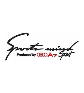 A7 Sports Mind Oto Sticker 30 cm x 11 cm yazı 28
