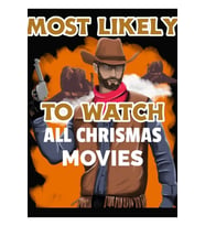 Tüm Yılbaşı Filmlerini Izleme Olasılığı Yüksek Komik, Yılbaşı Filmleri Tablo Ahşap Poster Dekoratif