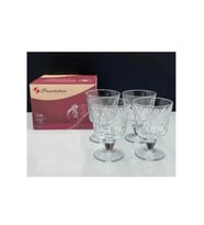 Paşabahçe 440472 Leafy Kokteyl Kadehi 270cc 4 Lü (Şeffaf)