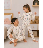 Monox %100 Pamuk Unisex Çocuk Pijama Takımı – Uzun Kollu