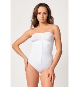 BEYAZ MI Emay 2088 Önden Agraflı Slip Korse