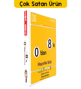 Tonguç Akademi Yayınları 0'dan 8'e Hazırlık Seti (2 Kitap)