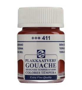 Talens Guaj Boya 411 Burnt Sienna 