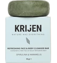 Lexroo Canlandırıcı Etkili Spirulina & Hamamelis Yüz Ve Vücut Temizleme Barı 95 Gr