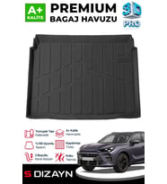 S-Dizayn Cupra Terramar 3D Pro Bagaj Havuzu Alt Bagaj 2025 Üzeri A+ Kalite