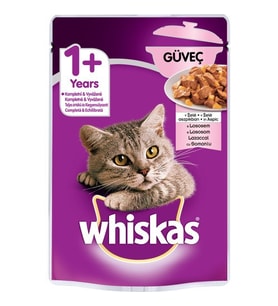 Whiskas Güveç Samon Etli Yaş Kedi Maması 85 gr
