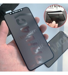 Apple Uyumlu   iPhone Xs Hayalet Ekran Koruyucu Mat Seramik Kırılmaz Cam