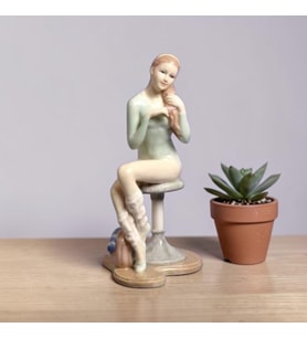 Dekoratif Balerin Biblo – Wise Veronese Porselen Zarif Dans Figürü 18 cm