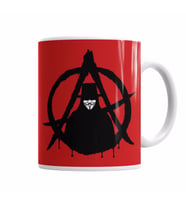 V For  Vendetta Kupa Bardak Porselen