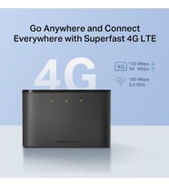Lexroo MT110, 4G Taşınabilir Mobil Modem, 150Mbps ye kadar İnternet Hızı, 10 Cihaza Kadar Bağlantı
