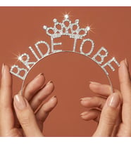 Valmont Accessories Bride To Be Kristal Taşlı Işıltılı Bekarlığa Veda Tacı
