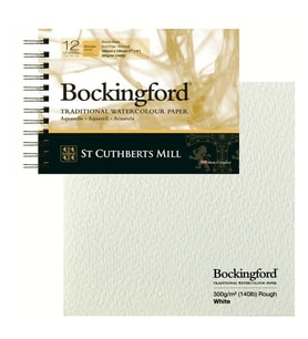 Bockingford Spiralli Suluboya Defteri Rough 300 gr 180x130mm 12 yp 