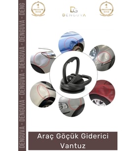 Premium Seri Çok Amaçlı Pratik Araba Otomobil Araç Kaporta Vakum Araç Göçük Giderici Vantuz Mini Boy