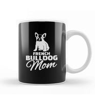 French Bulldog Mom Kupa Bardak Porselen