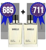 Bargello Parfüm 685 Erkek Fresh 50 ML + 711 Erkek Fresh 50 ML EDP